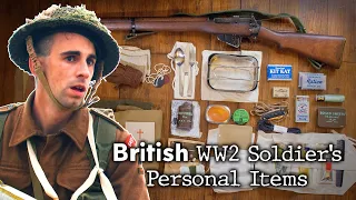 British WW2 Soldier's Personal Items