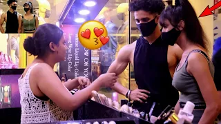 WHEN FIT COUPLE ENTER A MALL - Amazing Public Reactions 😍🔥| @fitpunom Gym Couple | Epic Reactions