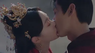 #baijingting  and #songyi are kissing passionately in the city tower #长风渡 #Destined