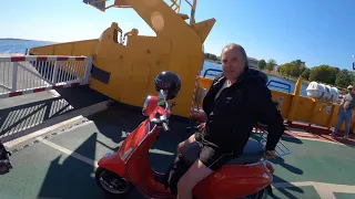 He travels Sweden on a 150cc VESPA! 🇸🇪 [S3 - Eps. 19]