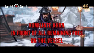 *Exclusive*- Humiliate Khan In Front Of All Remaining Foes - Eternal Blue Sky - Ghost of Tsushima 4K