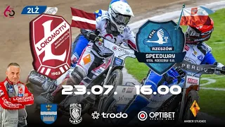 2LŽ 23.07.2023 Źužel Speedway Daugavpils Lokomotiv VS Stal Rzeszow