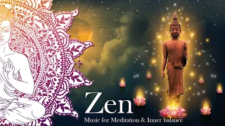 1,5 Hour Zen music for Meditation & Inner Peace, Stress Relief, Sleep Well, Yoga, Wellness, Study.