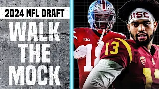 SEVEN ROUND 2024 NFL Mock Draft | Walk The Mock