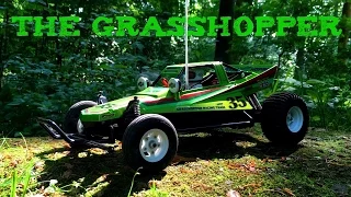 Tamiya THE GRASSHOPPER: Into the Forest and Back Again! RC RUNNiNG ViDEO!