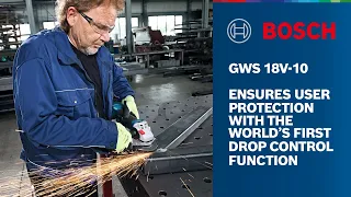 Bosch GWS 18V-10 Professional Cordless Angle Grinder