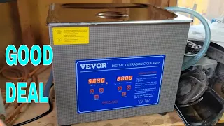 Vevor 10l Sonic Cleaner Review and demo