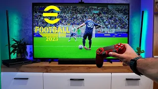 eFootball 23 |  NEW UPDATE|  PS4 SLIM POV Gameplay Test 4K 60FPS|