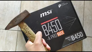 Настройка MSI B450-A Pro MAX под майнинг
