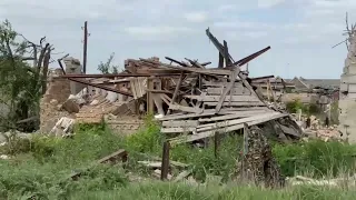 Марьинка и приветы колхозникам от спортсменов