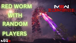 MW3 ZOMBIES RED WORM WITH RANDOM PLAYERS (No commentary)