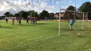 Gareth Bainbridge Free Kick vs Ryhope CW