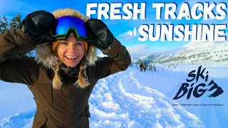 Magical Backcountry Experience ❄ Sunshine Village Travel Guide + SkiBig3 Vlog Part 1