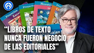 Los libros de texto de primaria son responsabilidad de la SEP, no nuestra: Hugo Setzer, Caniem