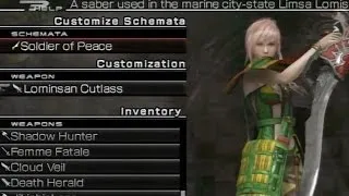 Lightning Returns: Final Fantasy XIII - How to get Lominsan Weapons Outfit/Garb [ENGLISH]