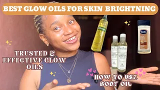 5 BEST GLOW OILS FOR A YOUTHFUL, BRIGHT & EVEN SKIN || For DARK, FAIR & CARAMEL SKINS