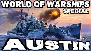 Austin für 29.000 STAHL im Special *T10 Kreuzer* ⚓️ in World of Warships 🚢 #worldofwarships