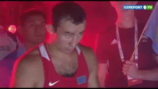 Boks. Jahon chempionati. Chorak final. 81 kg. Bektemir Meliqo‘ziyev vs Yerik Alijanov