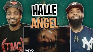 AMERICAN RAPPER REACTS TO -Halle - Angel (Official Video)
