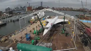 Iconic Concorde returns to Intrepid Museum