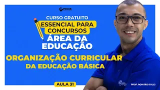 CURSO GRATUITO EDUCAÇÃO | Organização Curricular da Educação Básica