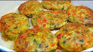 Эти Котлеты Вкуснее чем Мясные! Из простых продуктов! Блюда из Кабачков