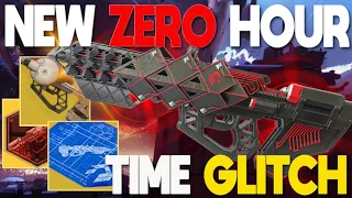 DO THIS NOW... You Need To Use This EASY SOLO Zero Hour TIME GLITCH BEFORE It's Patched | Destiny 2