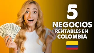 5 ideas de negocios rentables en Colombia con poco dinero 🤑