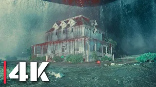 4K HDR IMAX | Raining Blood Scene | NOPE (2022)