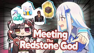 Lize Meets the Redstone God?!【Lize Helesta | Inui Toko | Nijisanji | Eng Sub】