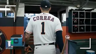 WATCH: Carlos Correa BIG welcome BACK to Houston Astros