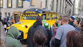 Saint Patrick's Day parade Pittsburgh Pennsylvania March 16 2024