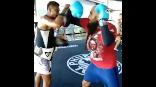 Alejandro Navarro Kyokushin Karate Champion Training Muay Thai in Thailand