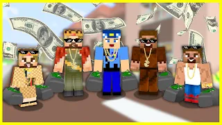 ŞEHİRDEKİ HERKES ZENGİN OLDU FİLMİ! 🤑 - Minecraft ZENGİN FAKİR HAYATI