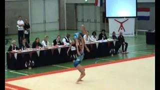 Acrogym NK 2012, WP 11-16, Yin en Charell,  tempo