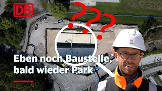 Stuttgart 21: Eben noch Baustelle, bald wieder Park