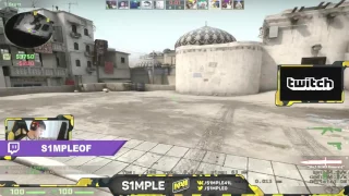 s1mple rage MM in stream