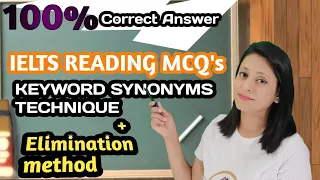 IELTS Reading MCQ's Tips and Tricks | How to attempt IELTS Reading MCQ's | By Pawan Juneja