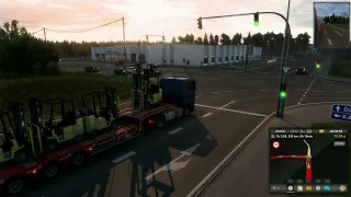 Euro Truck Simulator 2  [4K] - Dyneborg - Augustów - Wózki widłowe