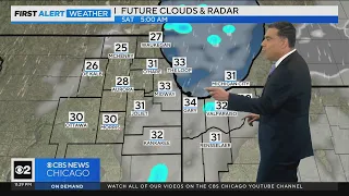 Morning flurries, afternoon clearing Saturday in Chicago