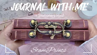 ASMR Unboxing and Journaling ft @stamprints