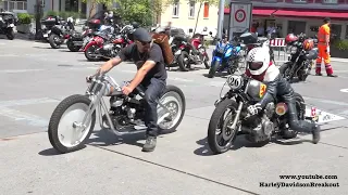 Harley Davidson Big Hill Event Switzerland 2022 (Old Town Willisau Part 1)