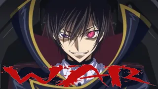 Code Geass AMV - Lelouch/Suzaku - War by Jeff Williams (ft. Casey Lee Williams) w/ Lyrics