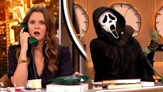 Ghostface Calls Drew Barrymore on her Show