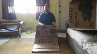 How to make a RC ramp from a cardboard box.