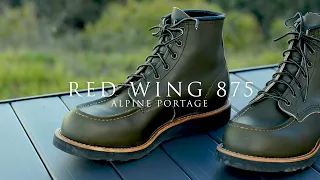 The Alpine Portage - Red Wing 8828 Moc Toe Boot