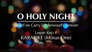 O Holy Night | Karaoke (Lower Key)