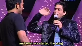 ChakDeYaara . SRK with DHONI  : www.shahrukhs.com