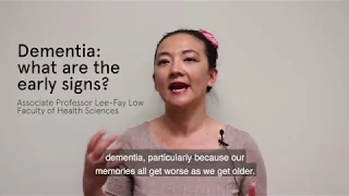 Dementia: what are the early warning signs?