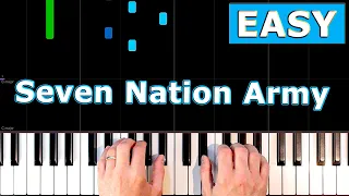 The White Stripes - Seven Nation Army - EASY piano tutorial